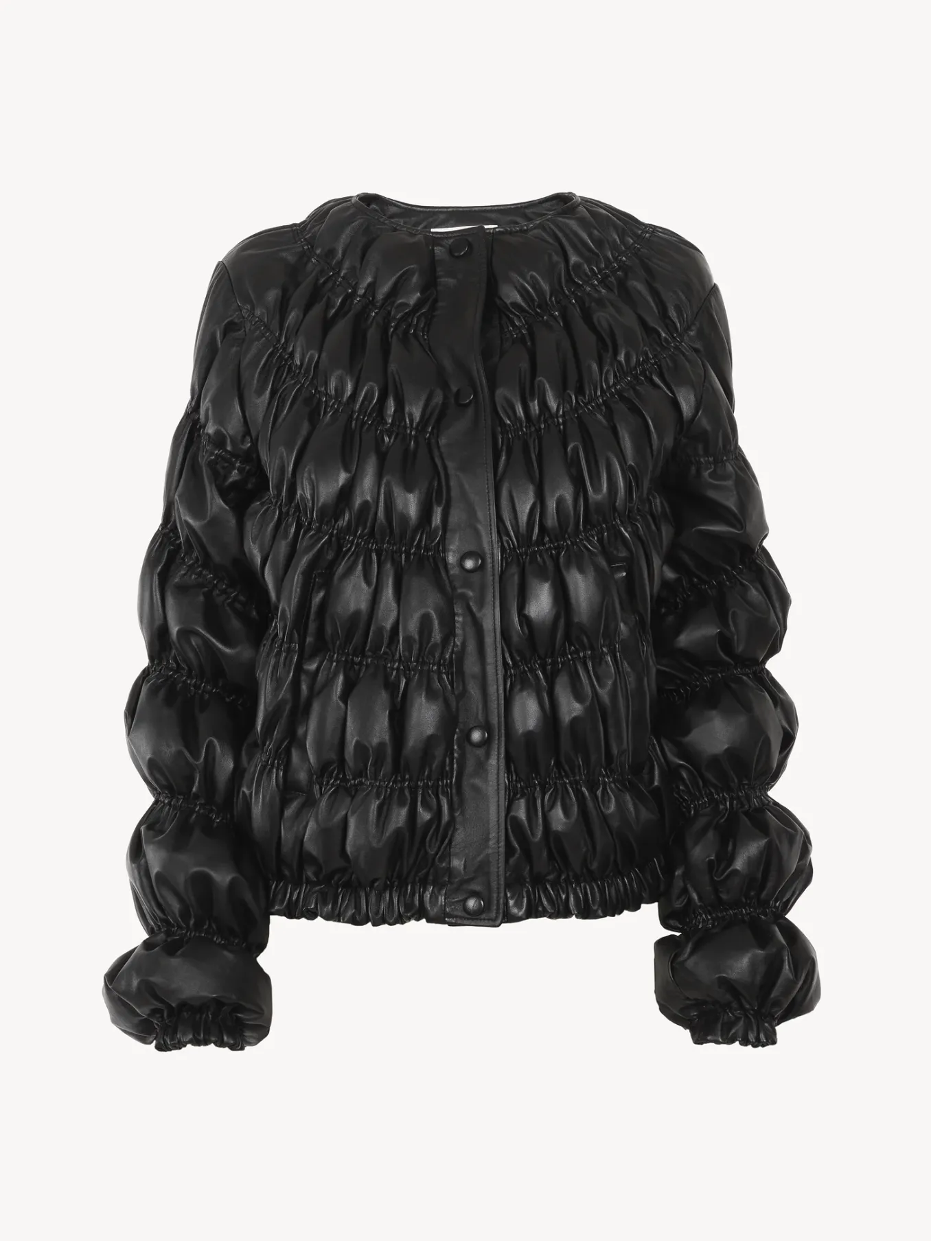 Women Chloé Ruched Puffer Jacket