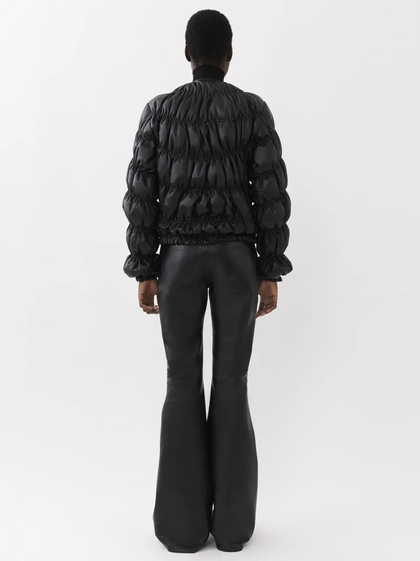Women Chloé Ruched Puffer Jacket