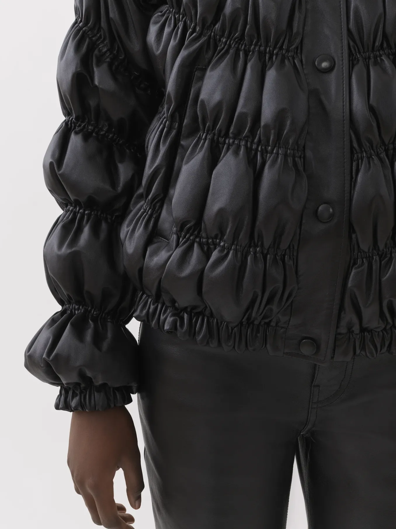 Women Chloé Ruched Puffer Jacket