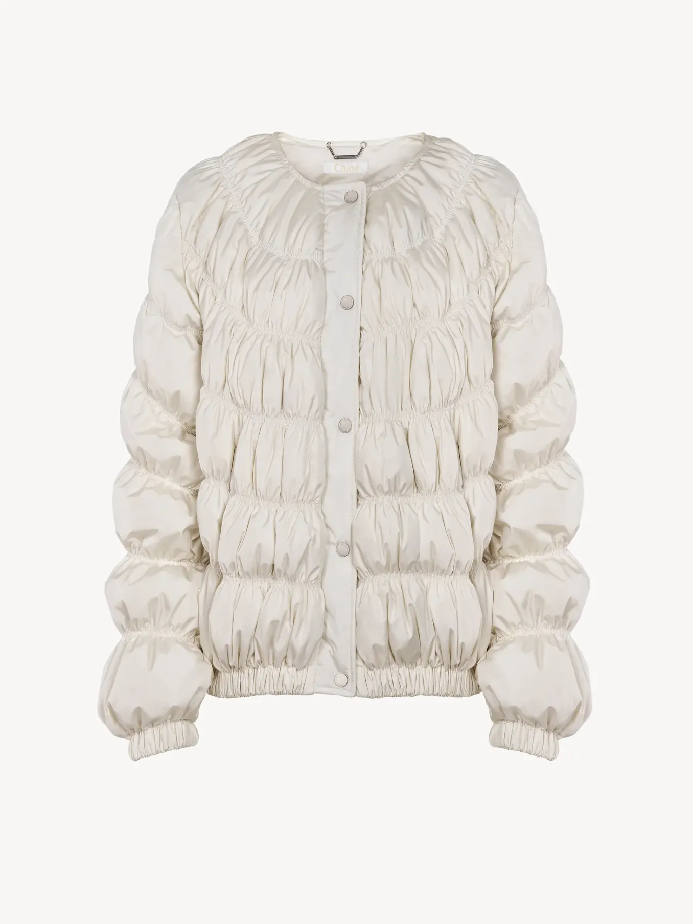 Women Chloé Ruched Puffer Jacket