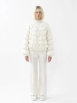 Women Chloé Ruched Puffer Jacket
