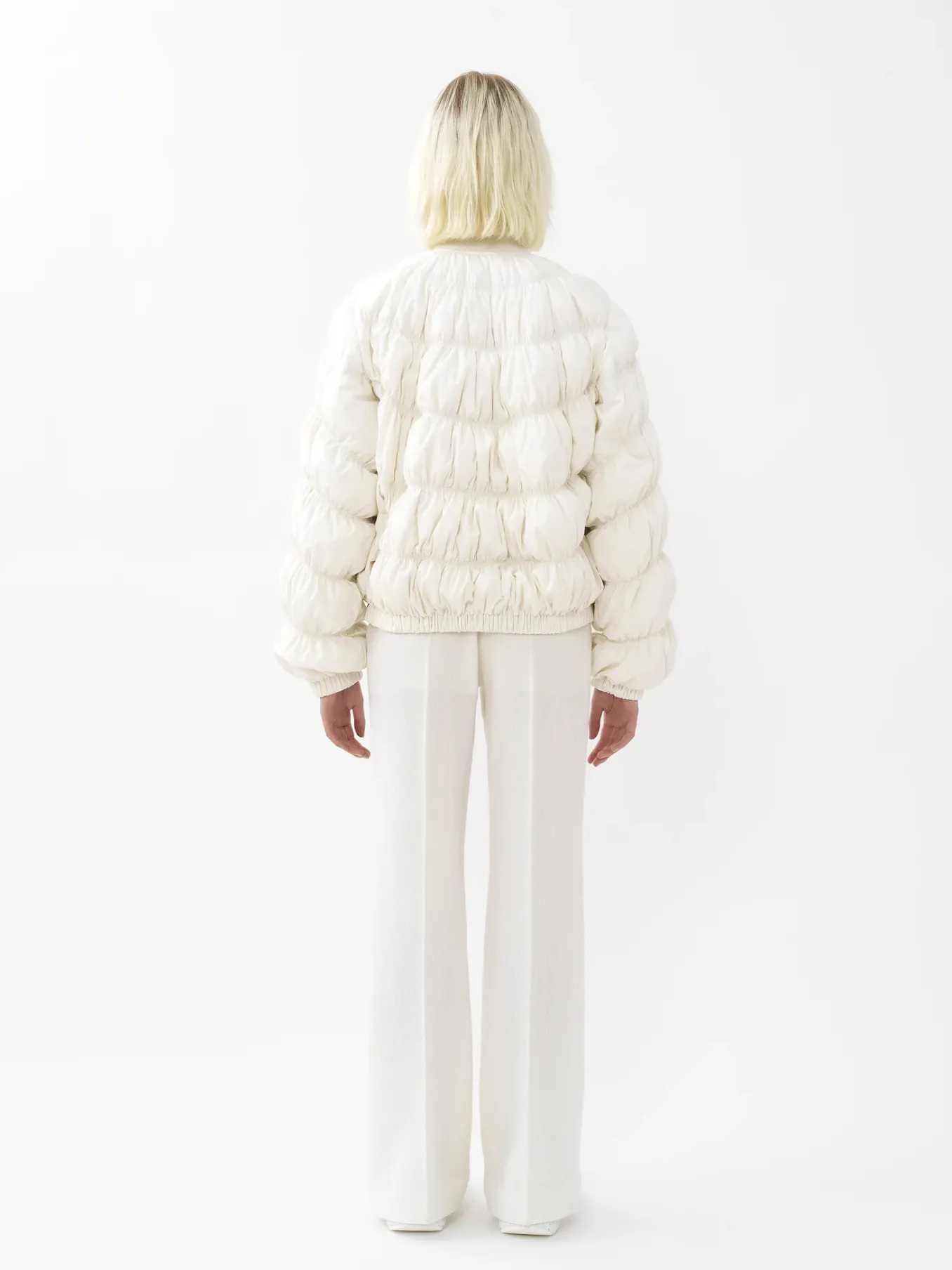Women Chloé Ruched Puffer Jacket