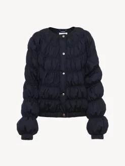Women Chloé Ruched Puffer Jacket