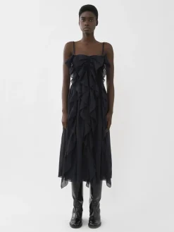 Women Chloé Ruffled Mid-Length Dress