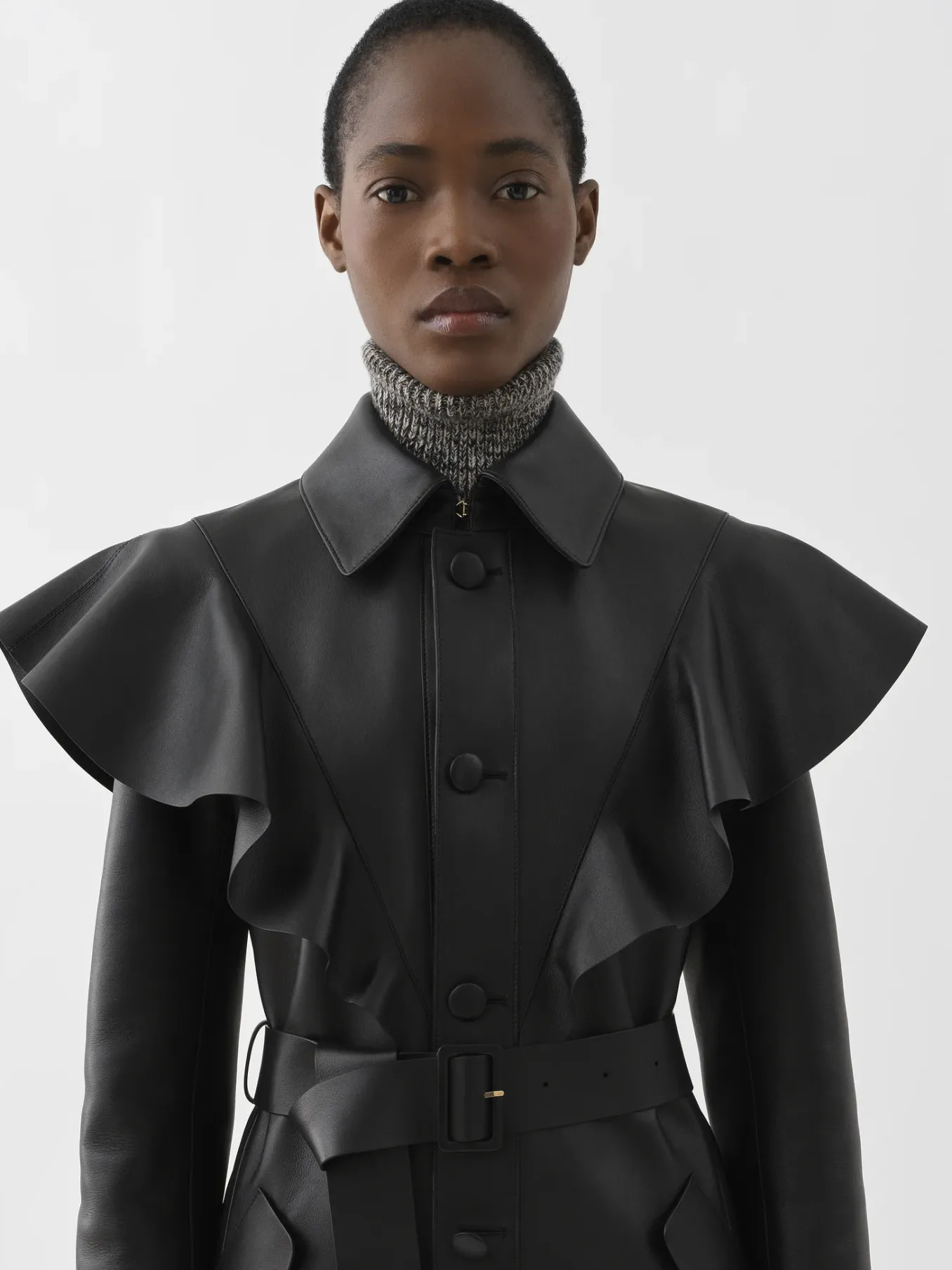 Women Chloé Ruffled Trench Coat