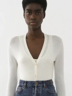 Women Chloé Scalloped Cardigan