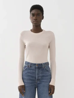 Women Chloé Scalloped Jumper