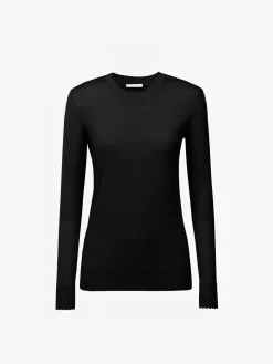 Women Chloé Scalloped Jumper