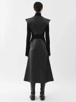 Women Chloé Scalloped Midi Dress