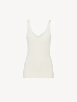 Women Chloé Scalloped Tank Top