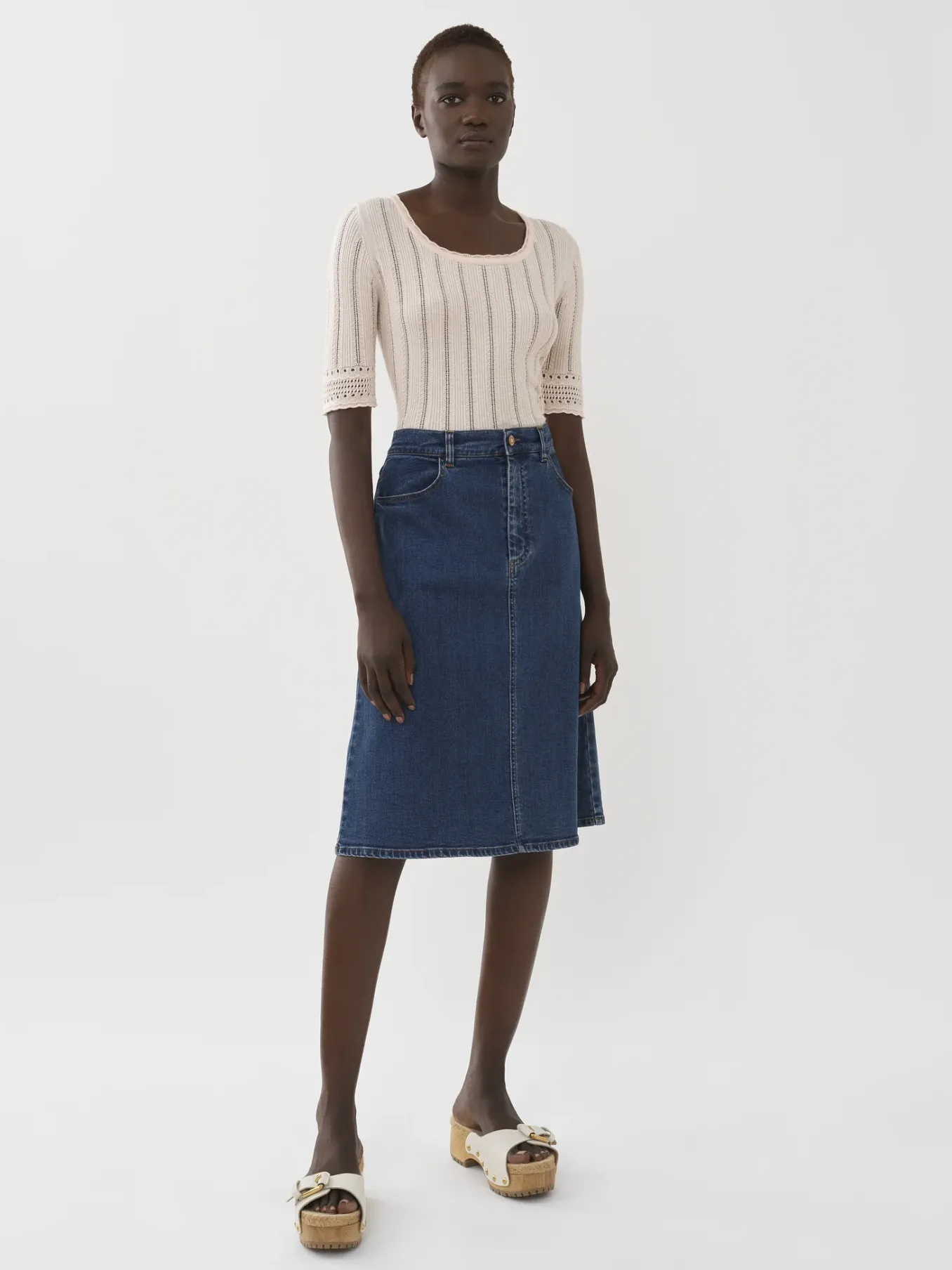 Women Chloé Scoop-Neck Top