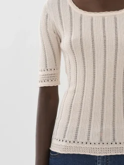 Women Chloé Scoop-Neck Top