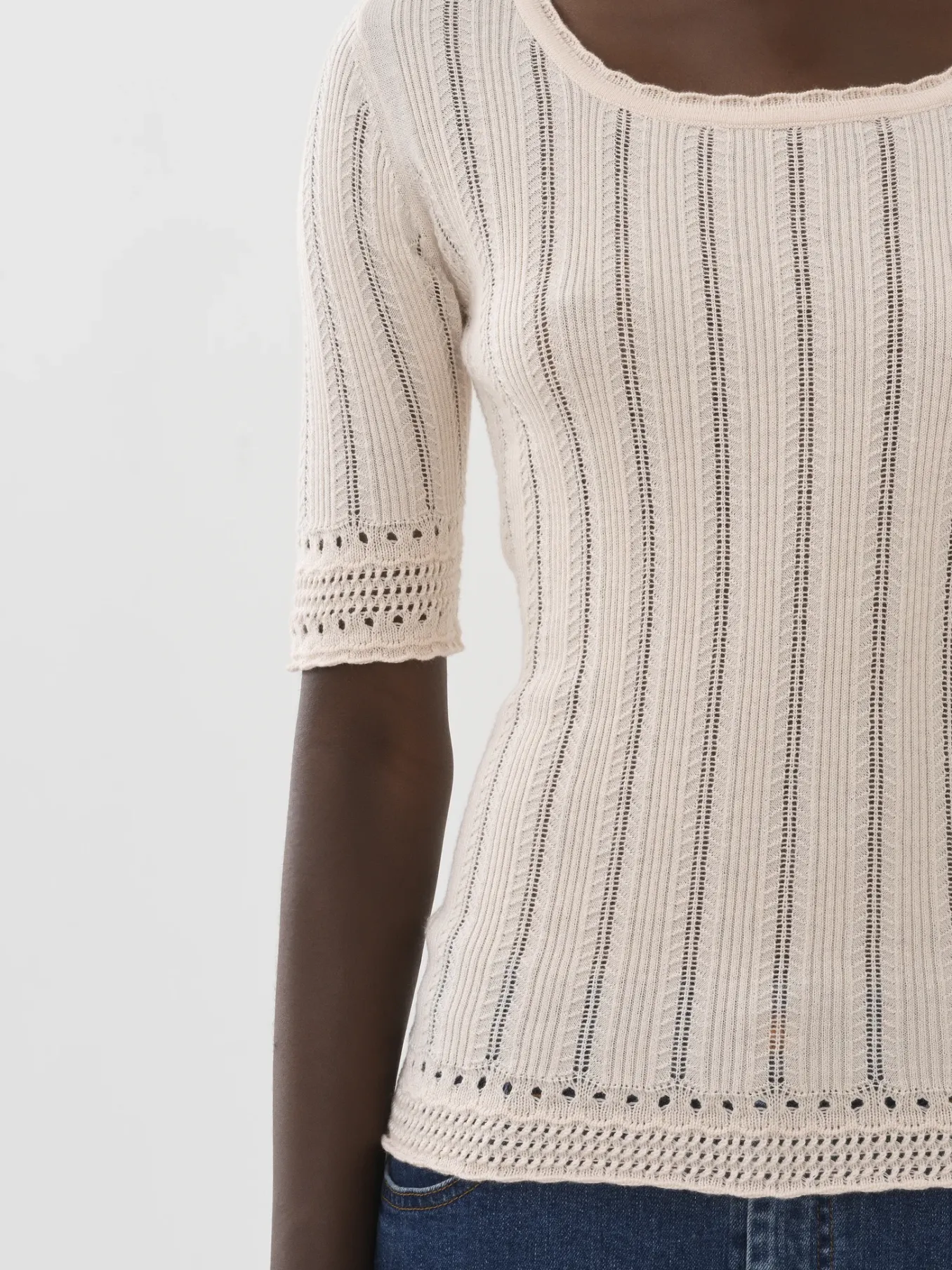 Women Chloé Scoop-Neck Top