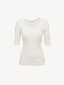 Women Chloé Scoop-Neck Top