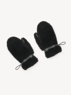 Women Chloé Shearling Mittens