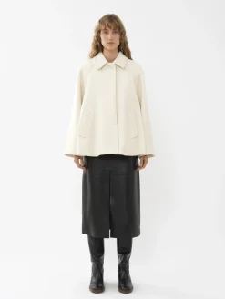 Women Chloé Short Cape Coat