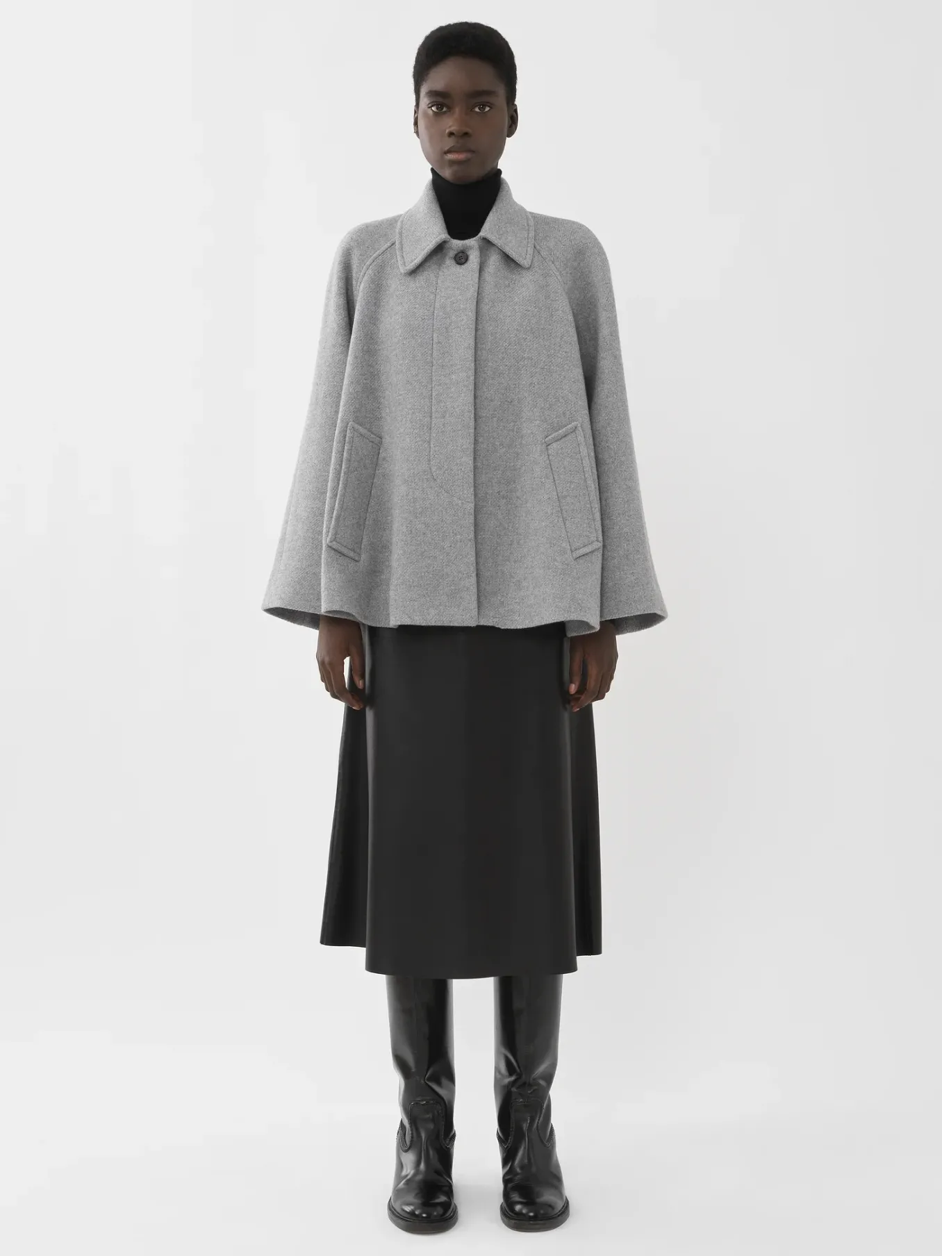 Women Chloé Short Cape Coat
