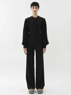 Women Chloé Signature Flared Trousers