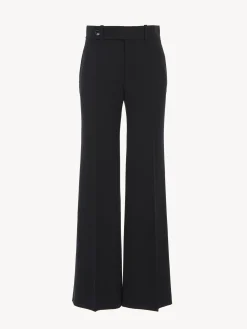 Women Chloé Signature Flared Trousers