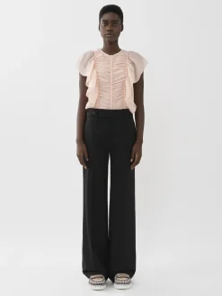 Women Chloé Signature Straight Trousers