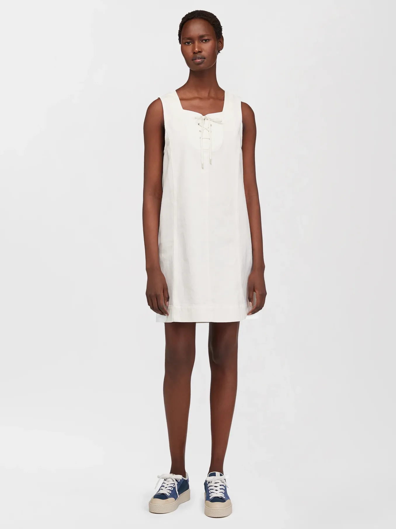 Women Chloé Sleeveless Denim Dress