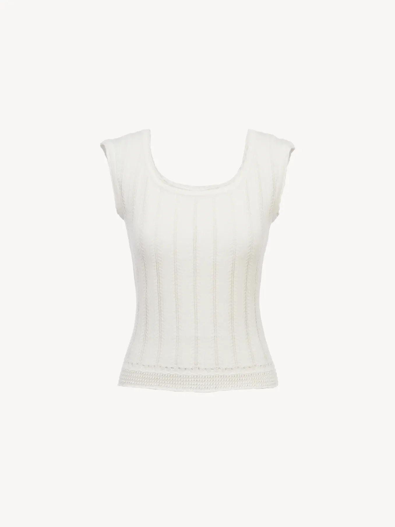 Women Chloé Sleeveless Knit Top