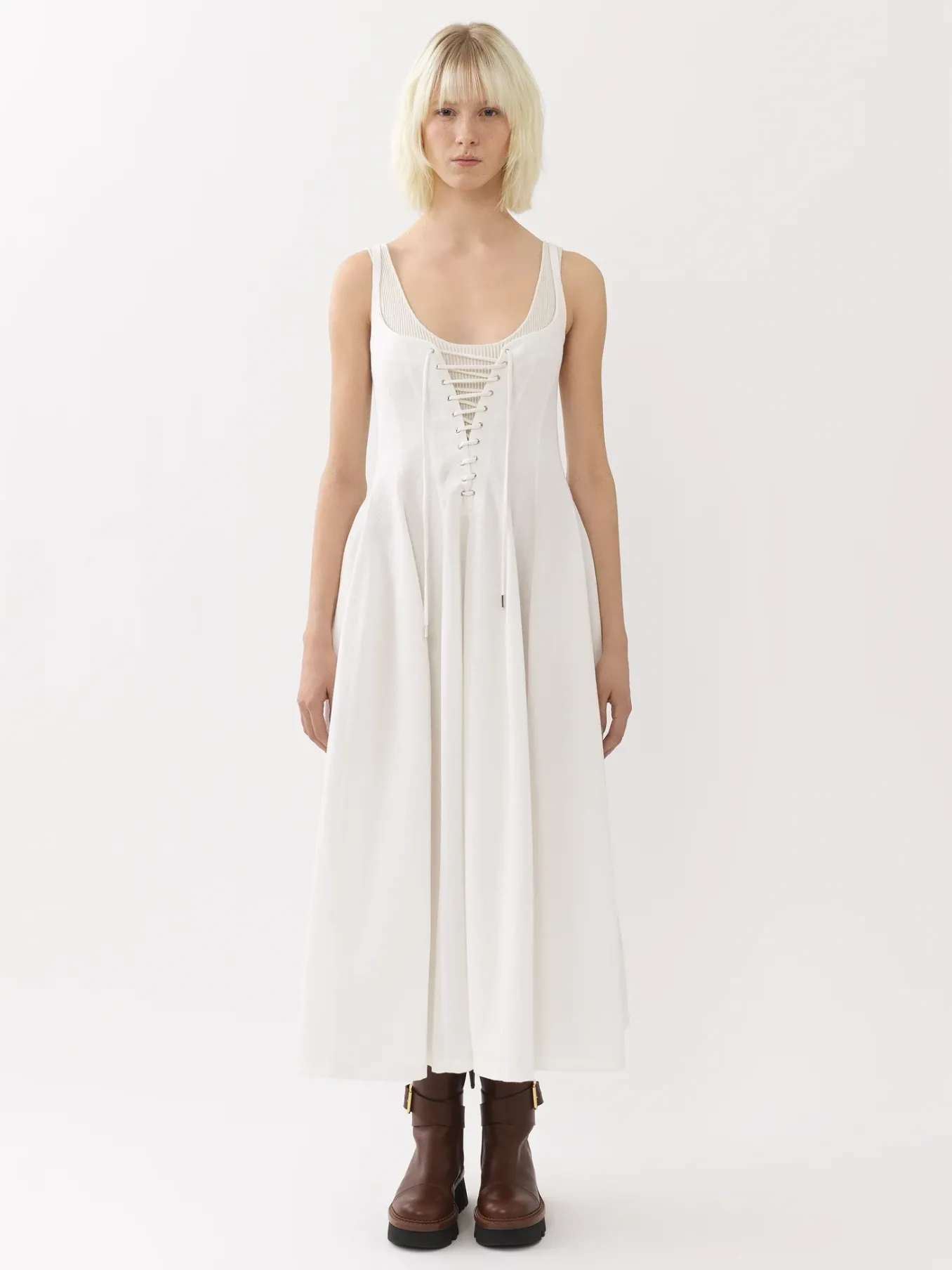 Women Chloé Sleeveless Midi Dress