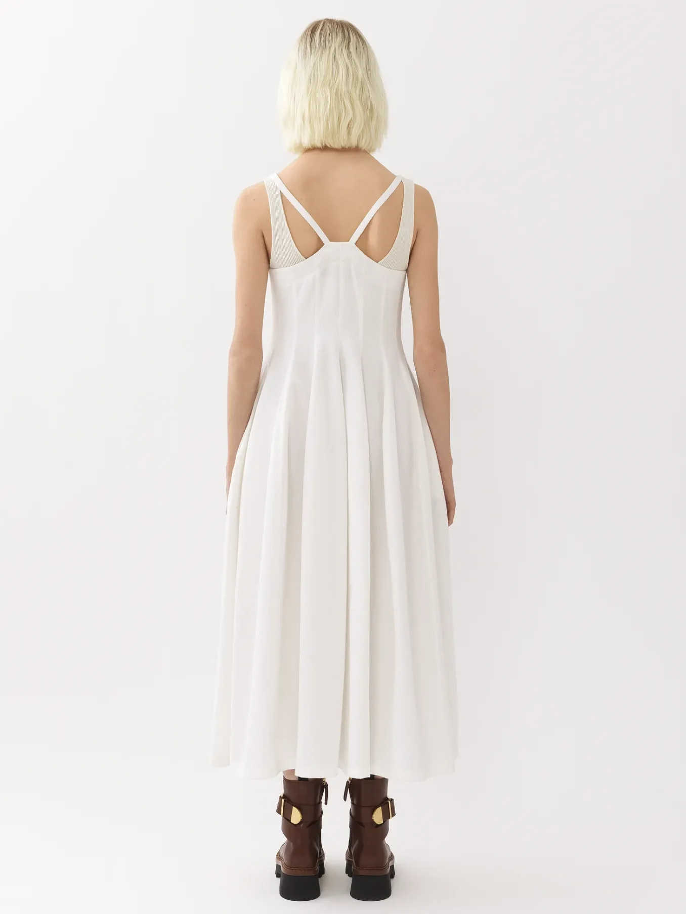 Women Chloé Sleeveless Midi Dress