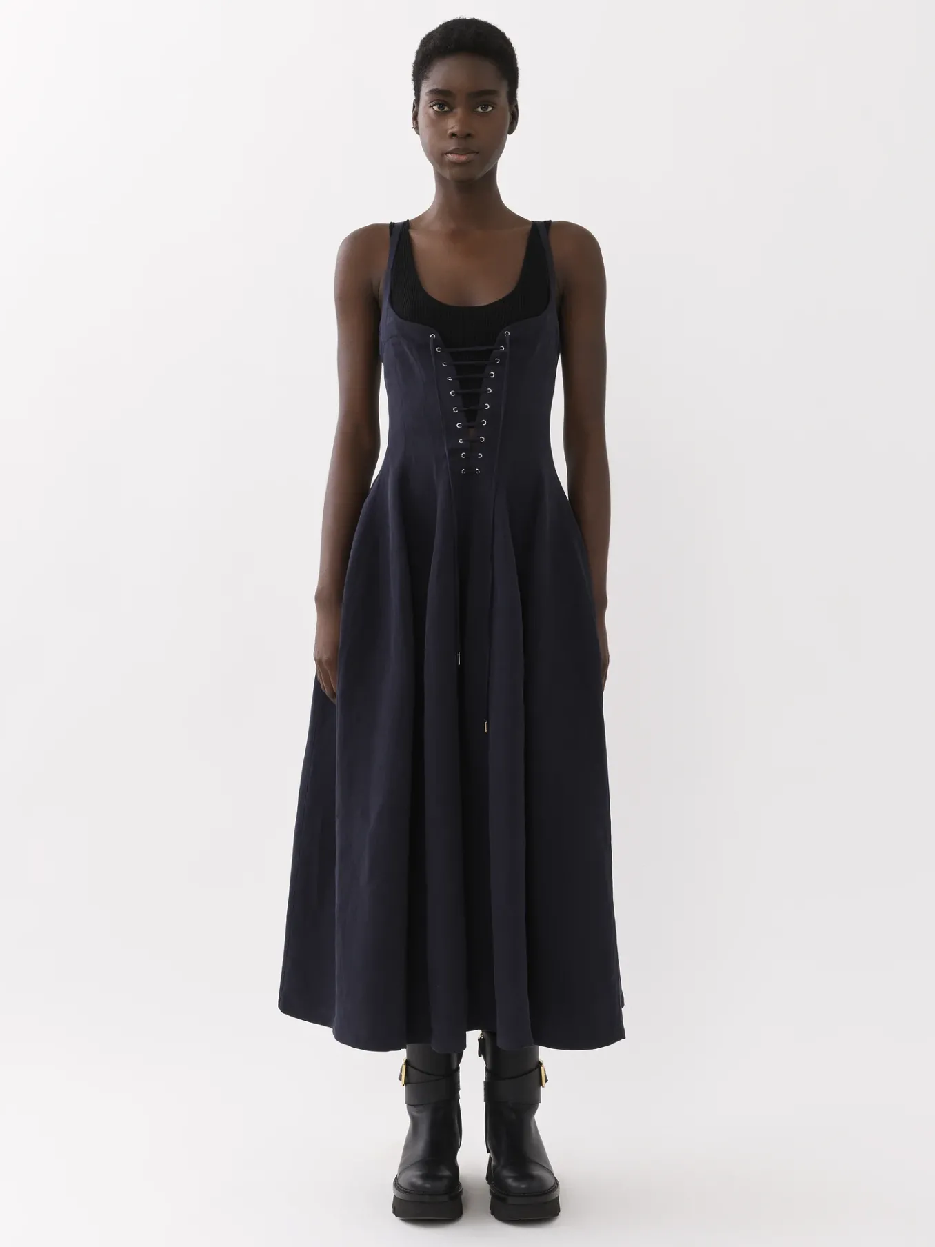 Women Chloé Sleeveless Midi Dress