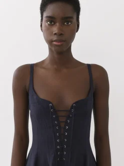 Women Chloé Sleeveless Midi Dress