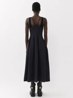 Women Chloé Sleeveless Midi Dress