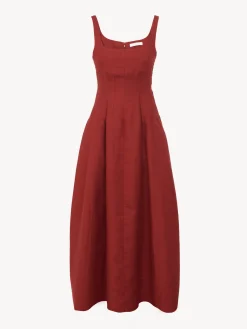 Women Chloé Sleeveless Midi Dress