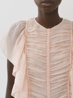 Women Chloé Sleeveless Ruffle Top