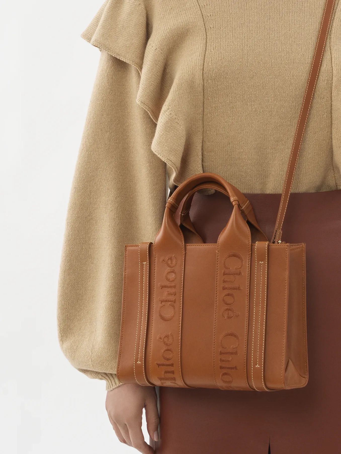 Women Chloé Small Woody Tote Bag