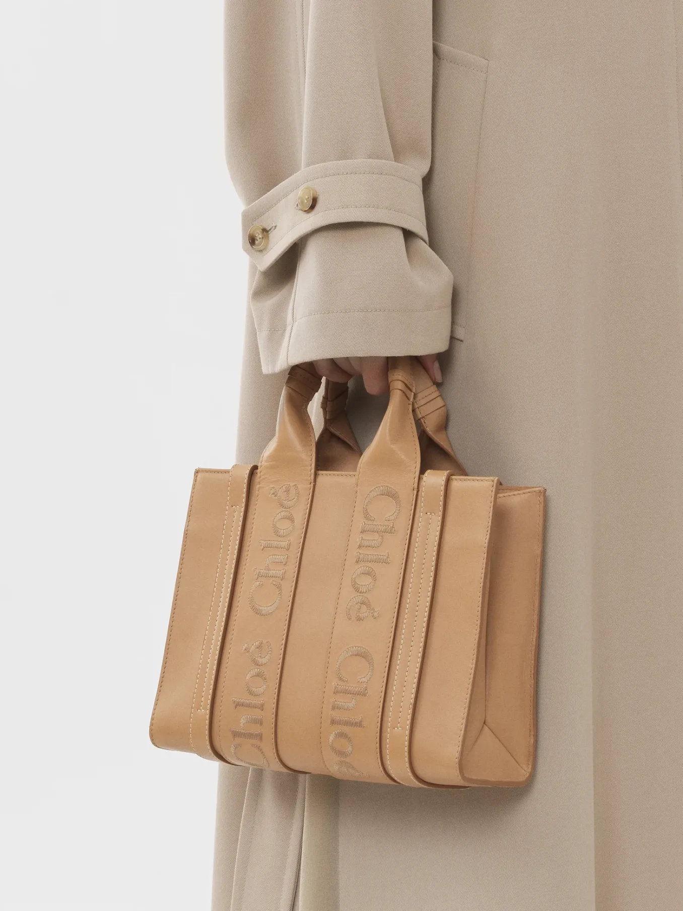 Women Chloé Small Woody Tote Bag