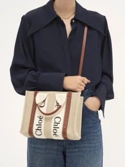 Women Chloé Small Woody Tote Bag