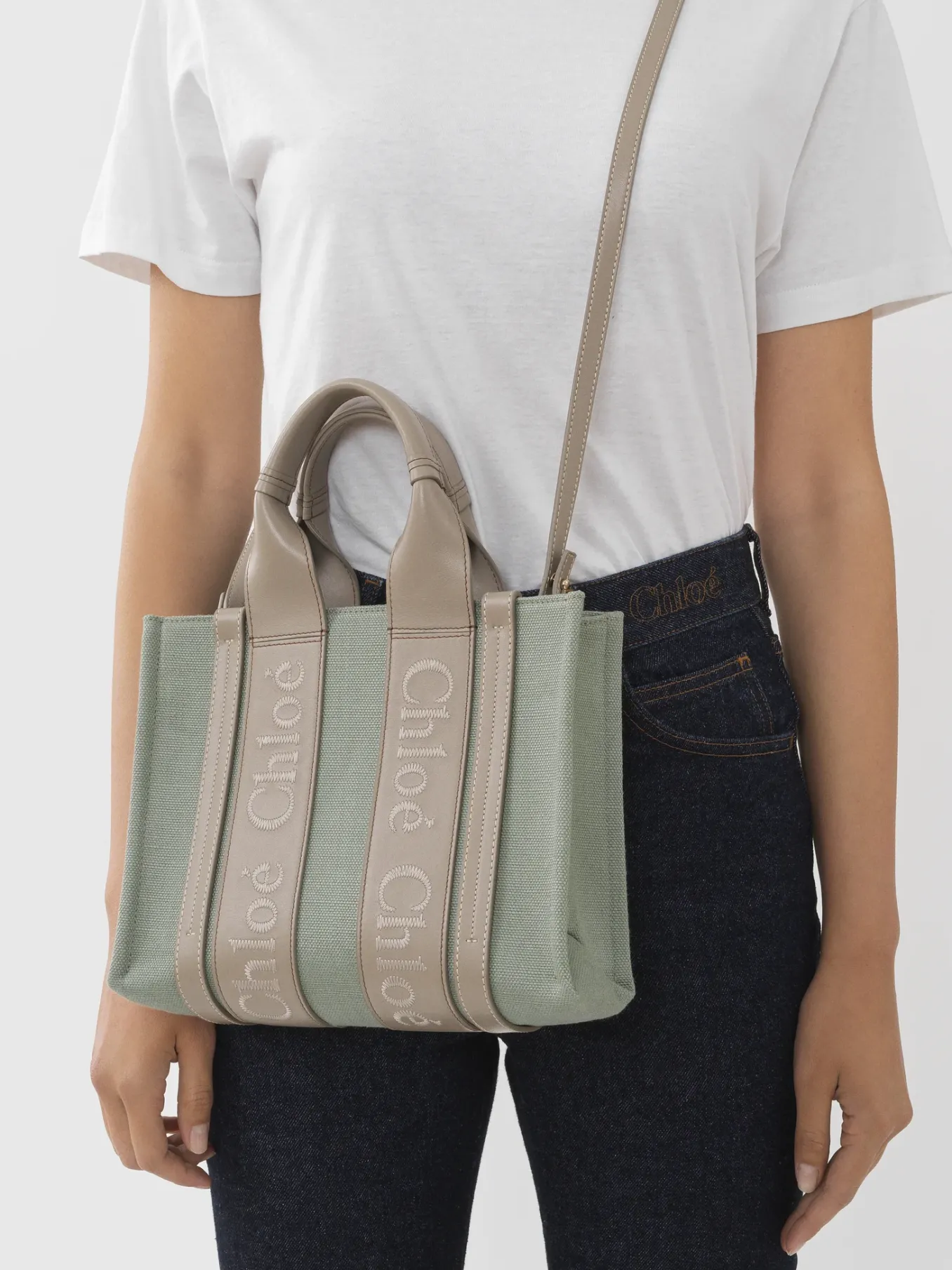 Women Chloé Small Woody Tote Bag