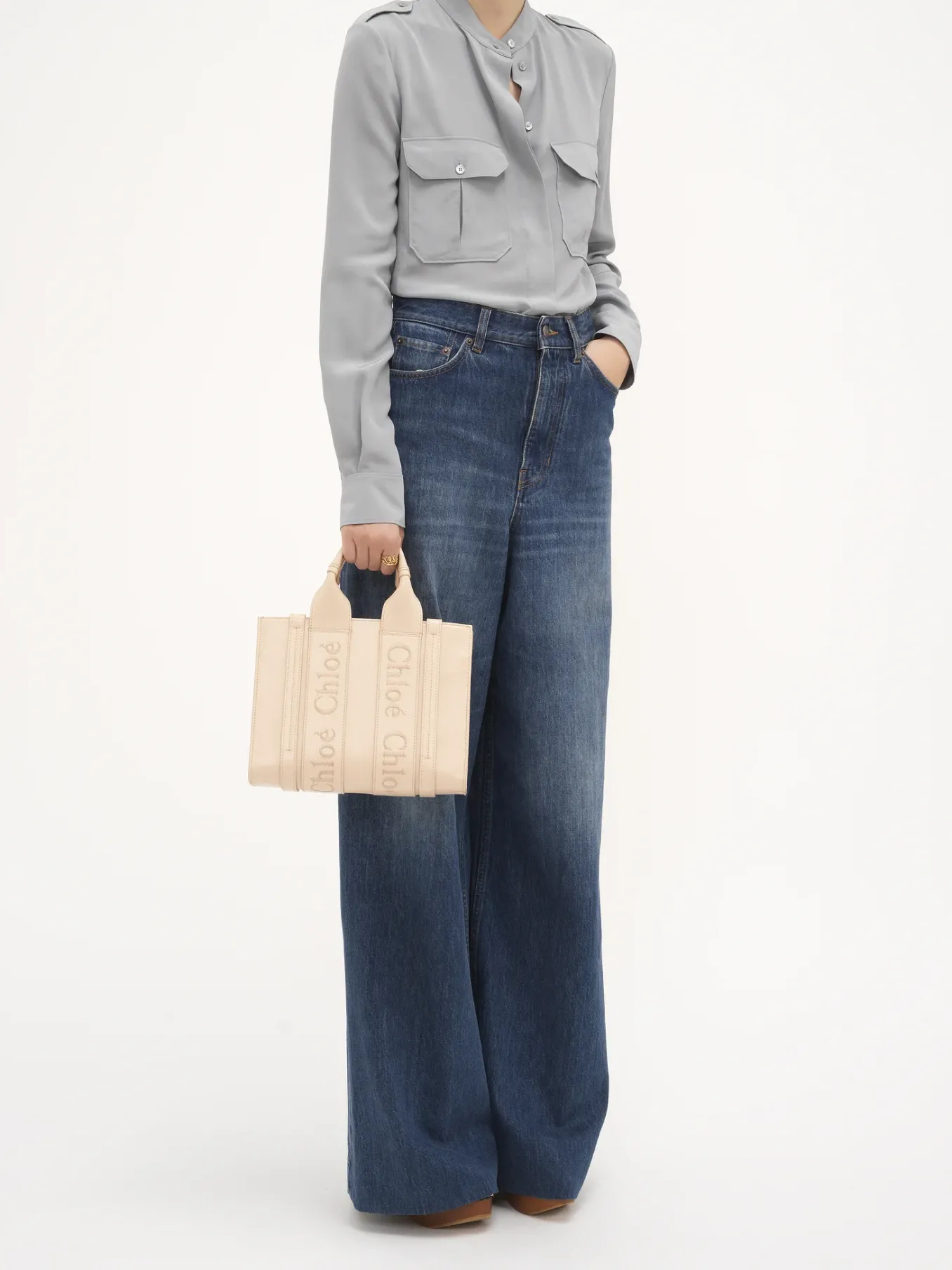 Women Chloé Small Woody Tote Bag