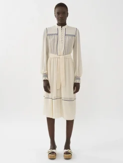 Women Chloé Smocked Dress