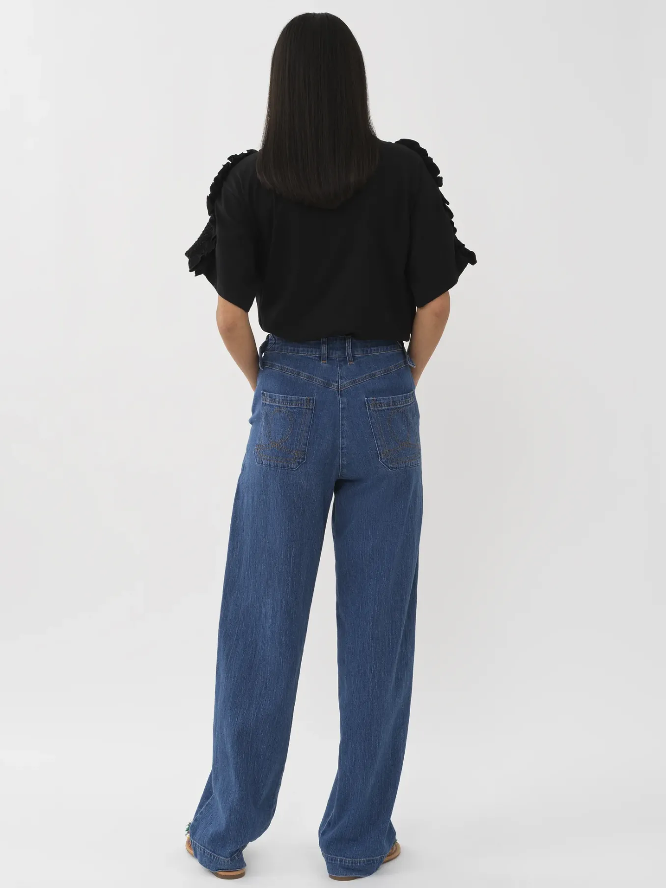 Women Chloé Smocked Lurex Top