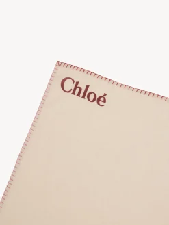 Women Chloé Stitch-Detail Scarf
