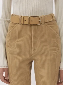 Women Chloé Stitched Louela Belt