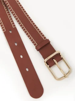 Women Chloé Stitched Louela Belt