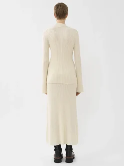 Women Chloé Straight Long Skirt