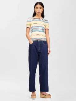 Women Chloé Tapered Denim Pants