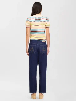 Women Chloé Tapered Denim Pants