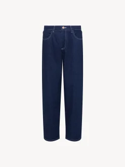 Women Chloé Tapered Denim Pants
