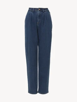 Women Chloé Tapered Denim Pants