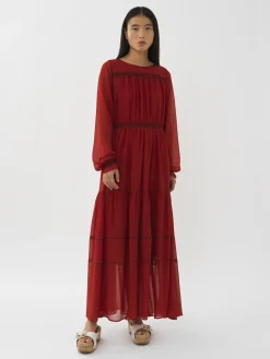 Women Chloé Tiered Maxi Dress
