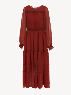 Women Chloé Tiered Maxi Dress